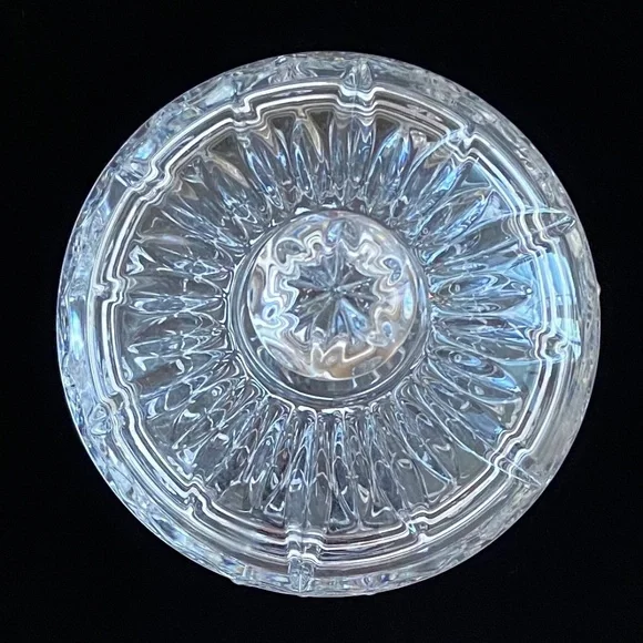 Gorham Crystal King Edward Sugar Bowl With Lid Vintage/Retired - Picture 3 of 4